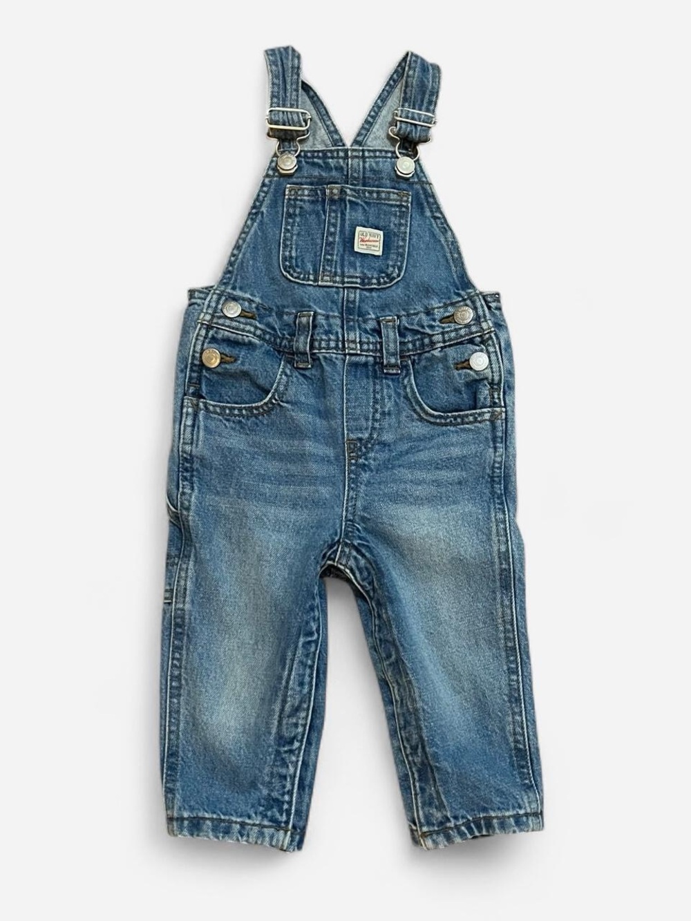 Classic Old Navy Blue Denim Overalls